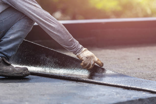 Professional Basement Waterproofing technician working in Independence, MN